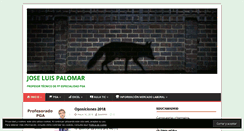 Desktop Screenshot of joseluispalomar.es