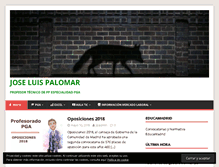 Tablet Screenshot of joseluispalomar.es